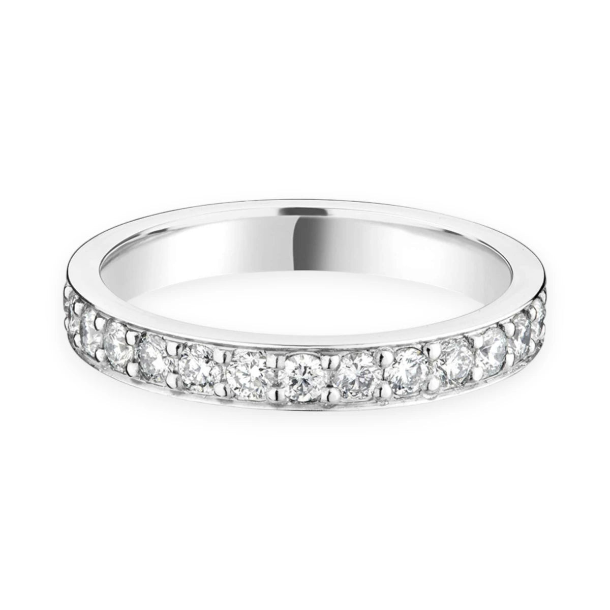 #metal_18k white gold#width + quanitity x carat weight_3.0 MM + 14 x 0.03 ct